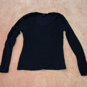 Dark Navy Blue Top